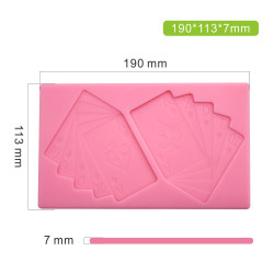 Playing Cards silicone mould