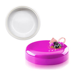 Szilikon mousse sima kerek