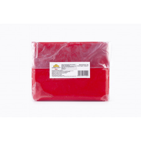 UNIDEC SOFT red fondant 1 kg
