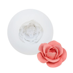 3D Rose Zefir silicone mould