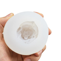 3D Rose Zefir silicone mould