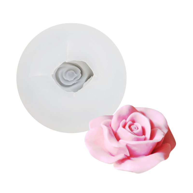 3D Rose Zefir silicone mould