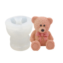3D Teddy Bear Silicone Mould