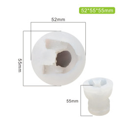 3D Teddy Bear Silicone Mould