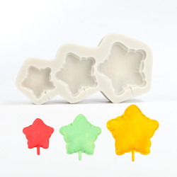 3D Stars silicone mould