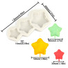 3D Stars silicone mould