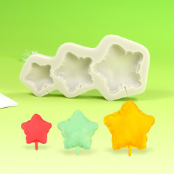 3D Stars silicone mould