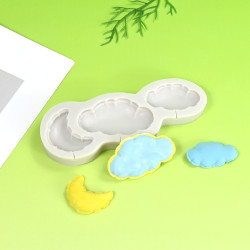 3D Felhő mintázó szilikon