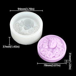 3D Angel Head silicone mould