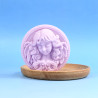3D Angel Head silicone mould