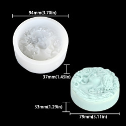 3D Angel Head silicone mould