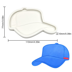 Baseball cap silicone mould