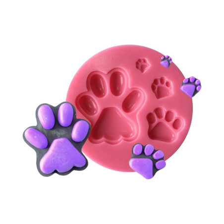 Paws silicone mould