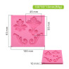 Vintage Curlicue Lace and Scroll silicone mould