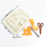 Mini Sewing Kit silicone mould