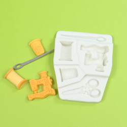 Mini Sewing Kit silicone mould