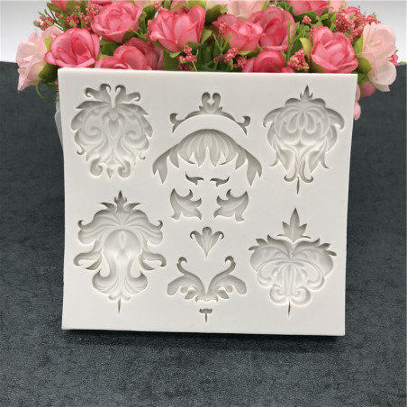 Baroque Theme silicone mould