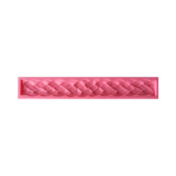 Twist Rope String Border Rattan silicone mould