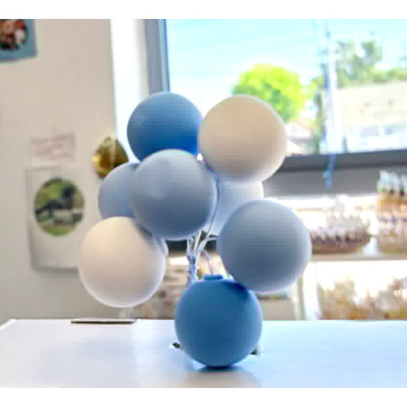 Bubble ballon cake decor 8ballon/pack