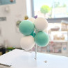 Bubble ballon cake decor 8ballon/pack