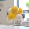Bubble ballon cake decor 7ballon/pack