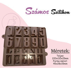 Számos szilikon forma