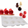 Teljes nagy gömb mousse szilikon