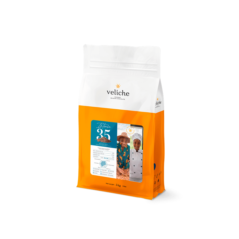Velice Intense 35% Milk Chocolate 500g