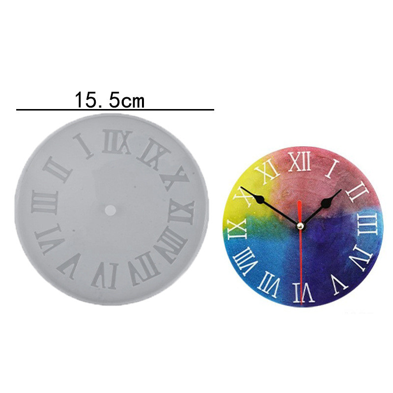 Roman Numeral Watch Dial Silicone Mould