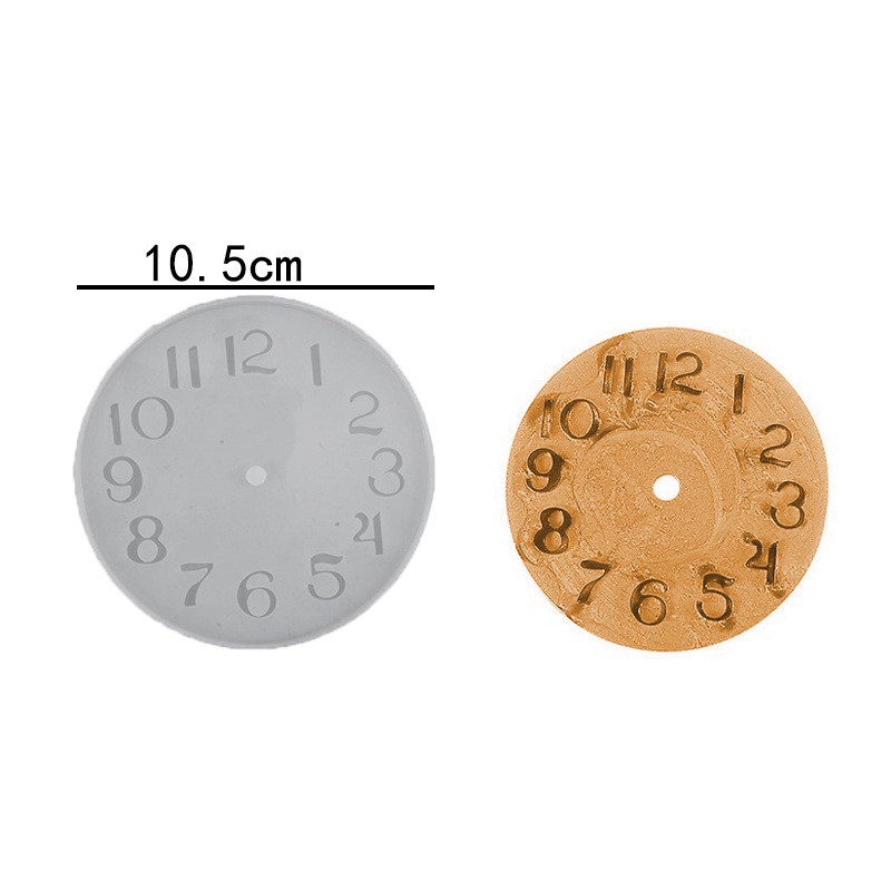 Arabic Numeral Watch Dial Silicone Mould