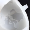 3D Földgömb mintázó szilikon