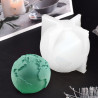 3D Földgömb mintázó szilikon