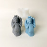 3D Baby Resting in Guardian Hands Silicone Mould