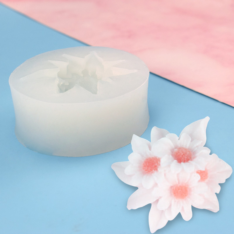 Miniature Sunflower Bouquet silicone mould