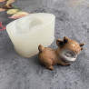 3D alvó őzike-szarvas mintázó szilikon