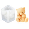 3D Cute Teddy Baby Bear Silicone Mould