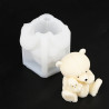 3D Cute Teddy Baby Bear Silicone Mould
