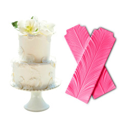 Peacock Feather silicone mould