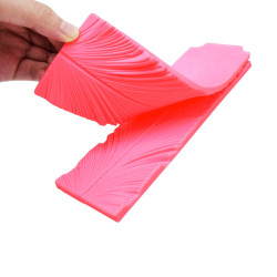 Peacock Feather silicone mould
