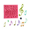 Musical Notes silicone mould