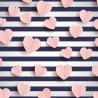 Chocolate transfer foil A4 Hearts