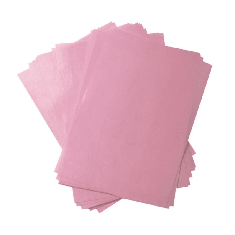 A4 Pink Coloured Wafer Paper 0.3mm 5pcs/pack
