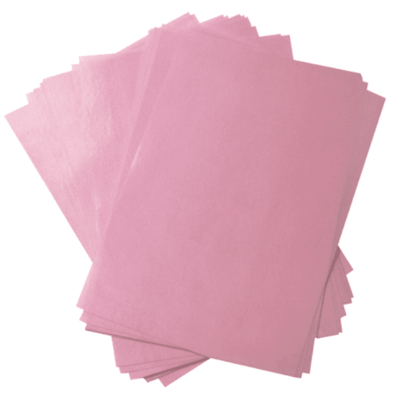 A4 Pink Coloured Wafer Paper 0.3mm 5pcs/pack