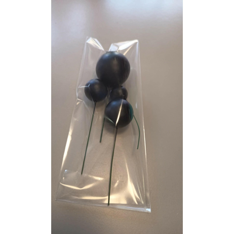 Gömb tortadíszek 4db/csomag