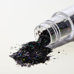 Magic Sparkles, Edible Iridescent Glitter – Black Onyx (3g)