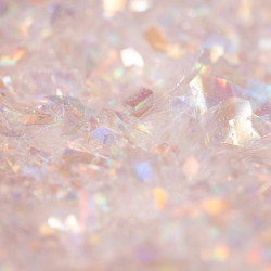 Magic Sparkles, Edible Iridescent Glitter – White Crystals (3g)