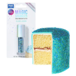 PME Magic Sparkles ehető irizáló csillámpor – Lagúnakék 3 g