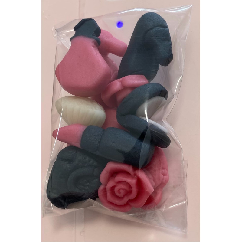 Marzipan make-up and else 30g, 10 animals/pack