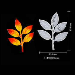 Ash Leaf Silicone Mould
