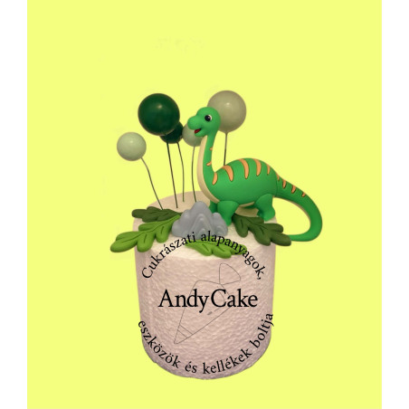 Dinosaur Cake Decoration Set of 11 – Perfect Cake Topper for Children's Birthday Cakes